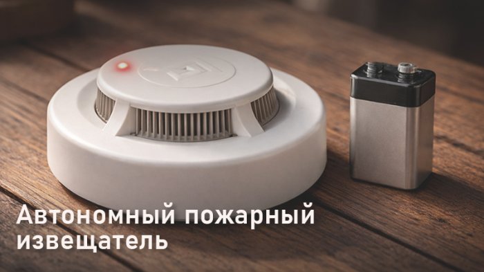Автономный пожарный извещатель